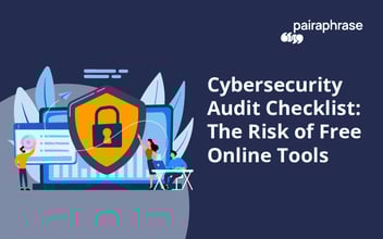 cyber security audit checklist