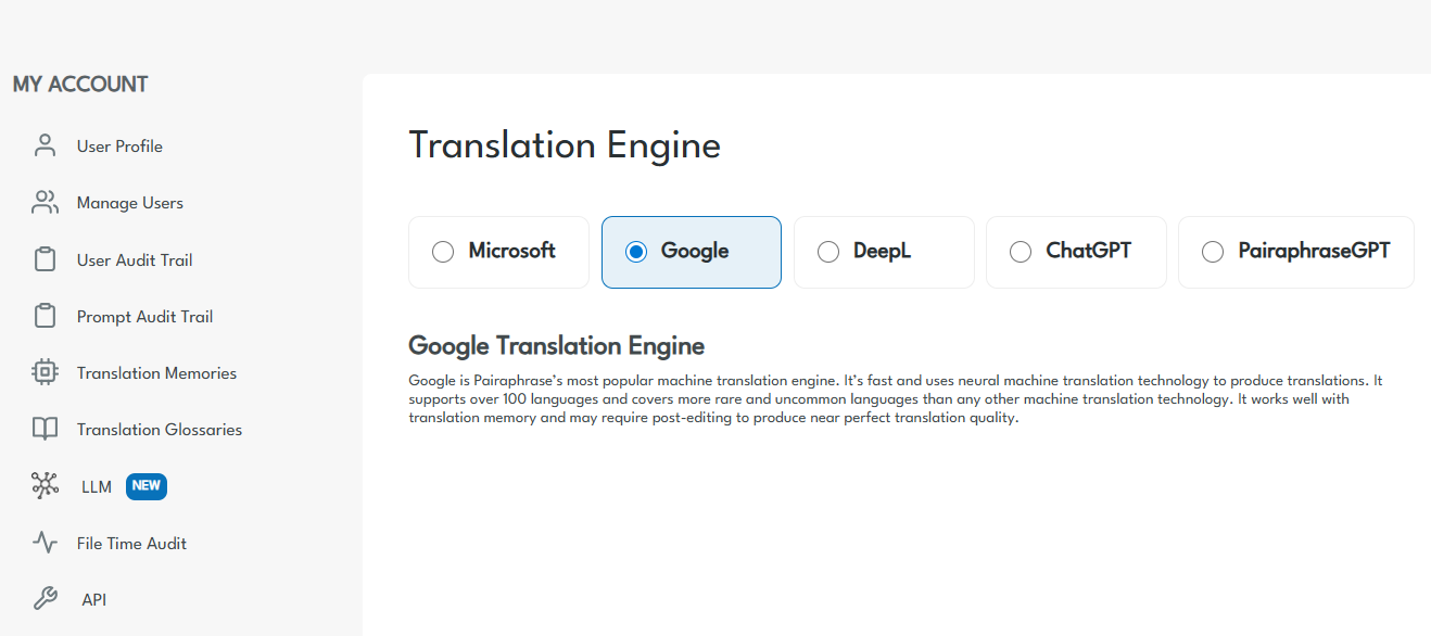 Translation-engines
