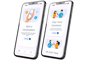 Start a Conversation with PairaVoice Mobile App