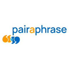 Pairaphrase Logo - in a square
