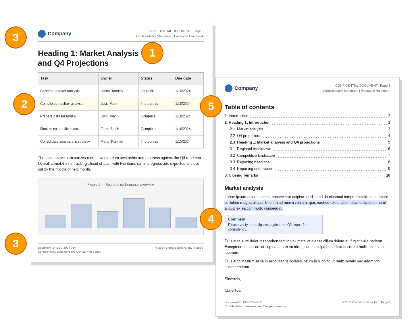 Word document translation with formatting