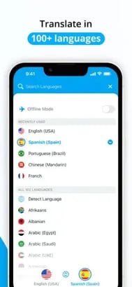 Speak and translate voice translator