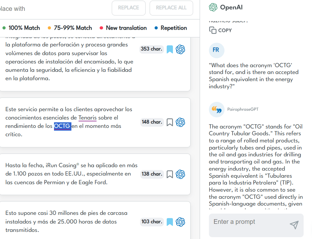 translation software with chatgpt