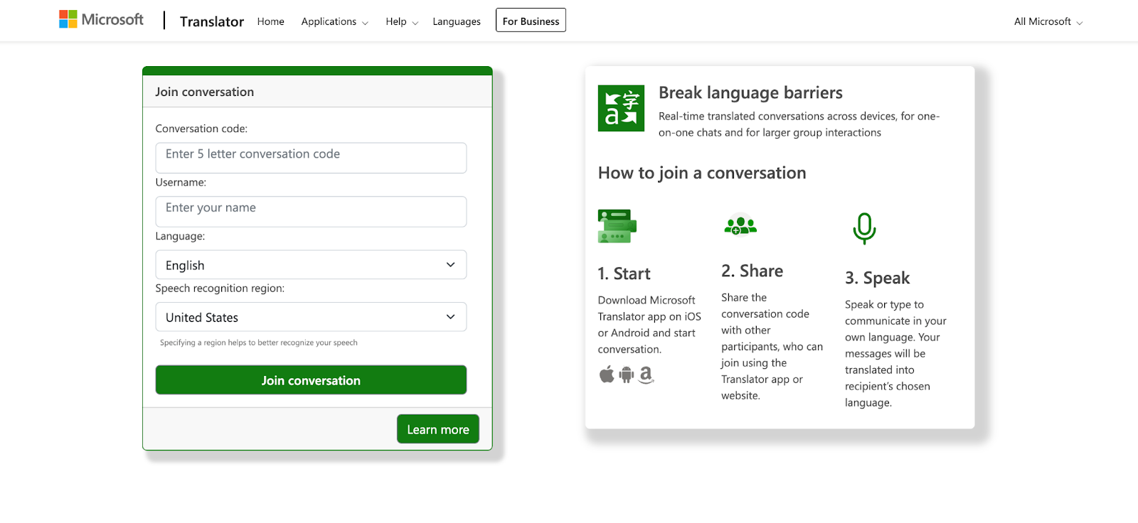 Microsoft Translator
